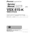 PIONEER VSX-415-K/MYXJ Service Manual PIONEER VSX-415-K/MYXJ Service Manual