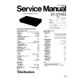 TECHNICS STGT650 Service Manual TECHNICS STGT650 Service Manual