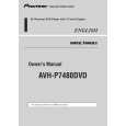 PIONEER AVH-P7480DVD Owners Manual PIONEER AVH-P7480DVD Owners Manual