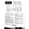 PIONEER VSX605S Owners Manual PIONEER VSX605S Owners Manual
