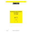 ZANUSSI FJS974N Owners Manual ZANUSSI FJS974N Owners Manual