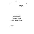 REX-ELECTROLUX DFM9BE Owners Manual REX-ELECTROLUX DFM9BE Owners Manual