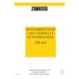 ZANUSSI DW684 Owners Manual ZANUSSI DW684 Owners Manual