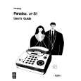 PANASONIC UF-S1 Owners Manual PANASONIC UF-S1 Owners Manual