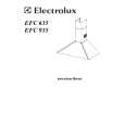 ELECTROLUX EFC635X/A Owners Manual ELECTROLUX EFC635X/A Owners Manual