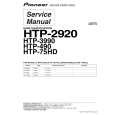 PIONEER HTP-2920/KUCXJ Service Manual PIONEER HTP-2920/KUCXJ Service Manual
