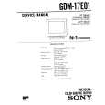 SONY GDM-20E01 Owners Manual SONY GDM-20E01 Owners Manual