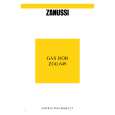 ZANUSSI ZGG649ICA Owners Manual ZANUSSI ZGG649ICA Owners Manual