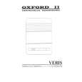 VERIS OXFORD II Service Manual VERIS OXFORD II Service Manual
