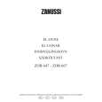 ZANUSSI ZOB667QA Owners Manual ZANUSSI ZOB667QA Owners Manual