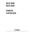 CANON BJC-800 Parts Catalog CANON BJC-800 Parts Catalog