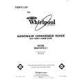 WHIRLPOOL RM973PXLT1 Parts Catalog WHIRLPOOL RM973PXLT1 Parts Catalog