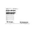 PIONEER CDP44 Owners Manual PIONEER CDP44 Owners Manual