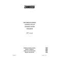 ZANUSSI ZFT 13JC Owners Manual ZANUSSI ZFT 13JC Owners Manual
