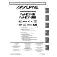 ALPINE IVA-D310R Owners Manual ALPINE IVA-D310R Owners Manual