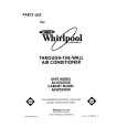 WHIRLPOOL ACU102XX0 Parts Catalog WHIRLPOOL ACU102XX0 Parts Catalog