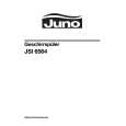 JUNO-ELECTROLUX JSI6564A Owners Manual JUNO-ELECTROLUX JSI6564A Owners Manual