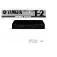 YAMAHA T-2 Owners Manual YAMAHA T-2 Owners Manual
