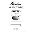 ELEKTRA ESN550 Owners Manual ELEKTRA ESN550 Owners Manual