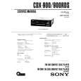SONY CDX900/RDS Service Manual SONY CDX900/RDS Service Manual