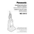 PANASONIC MCV413 Owners Manual PANASONIC MCV413 Owners Manual