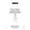 ZANUSSI F1025 Owners Manual ZANUSSI F1025 Owners Manual