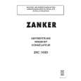 ZANKER ZKC100D Owners Manual ZANKER ZKC100D Owners Manual