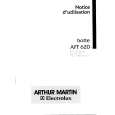 ARTHUR MARTIN ELECTROLUX AFT620 Owners Manual ARTHUR MARTIN ELECTROLUX AFT620 Owners Manual