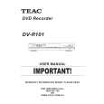 TEAC DV-R101 Owners Manual TEAC DV-R101 Owners Manual