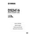 YAMAHA DS2416 Owners Manual YAMAHA DS2416 Owners Manual