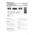 PIONEER S-FCRW3100-K/XTWUC Owners Manual PIONEER S-FCRW3100-K/XTWUC Owners Manual