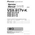 PIONEER VSX-817-K/KUXJ/CA Service Manual PIONEER VSX-817-K/KUXJ/CA Service Manual