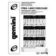 GEMINI PMX-1400 Owners Manual GEMINI PMX-1400 Owners Manual