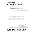 ALPINE MRV-F307 Service Manual ALPINE MRV-F307 Service Manual