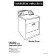 WHIRLPOOL LER4634EQ0 Installation Manual WHIRLPOOL LER4634EQ0 Installation Manual
