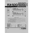 YAMAHA RX-500 Service Manual YAMAHA RX-500 Service Manual