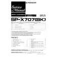 PIONEER SP-X707 (BK) Service Manual PIONEER SP-X707 (BK) Service Manual
