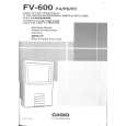 CASIO FV600 Owners Manual CASIO FV600 Owners Manual