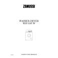 ZANUSSI WJS1197W Owners Manual ZANUSSI WJS1197W Owners Manual