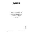 ZANUSSI ZT216 Owners Manual ZANUSSI ZT216 Owners Manual