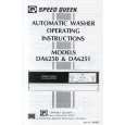 WHIRLPOOL DA6250 Owners Manual WHIRLPOOL DA6250 Owners Manual