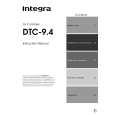 ONKYO DTC9.4 Owners Manual ONKYO DTC9.4 Owners Manual