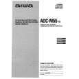 AIWA ADCM55 Owners Manual AIWA ADCM55 Owners Manual
