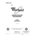 WHIRLPOOL DU8100XX0 Parts Catalog WHIRLPOOL DU8100XX0 Parts Catalog