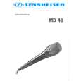 SENNHEISER MD 41 Owners Manual SENNHEISER MD 41 Owners Manual