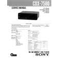 SONY CDX7580 Service Manual SONY CDX7580 Service Manual