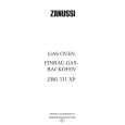 ZANUSSI ZBG331XP Owners Manual ZANUSSI ZBG331XP Owners Manual