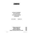 ZANUSSI ZC 2551 Owners Manual ZANUSSI ZC 2551 Owners Manual