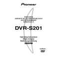 PIONEER DVRS201 Owners Manual PIONEER DVRS201 Owners Manual
