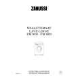 ZANUSSI FM1203 Owners Manual ZANUSSI FM1203 Owners Manual